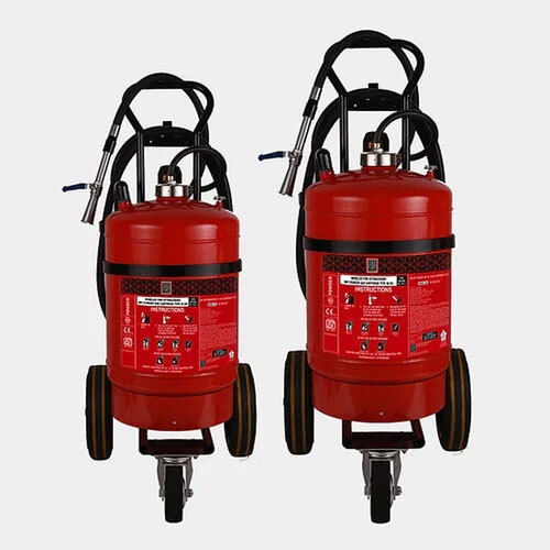 Abc Powder Cartridge Type Wheeled Fire Extinguishers