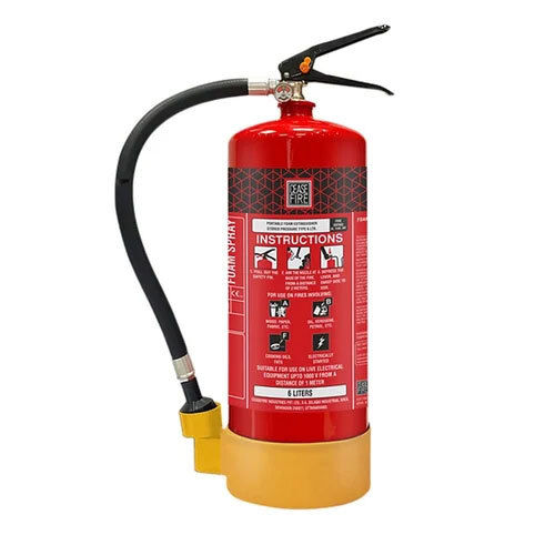 Foam Fluorine Free Portable Extinguishers - Color: Red