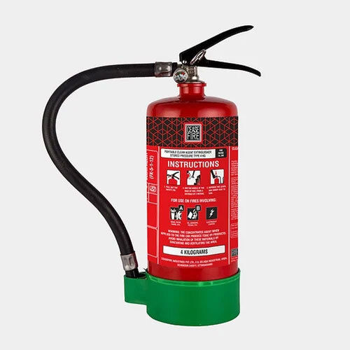 Hfc227ea Clean Agent Based Portable Fire Extinguishers