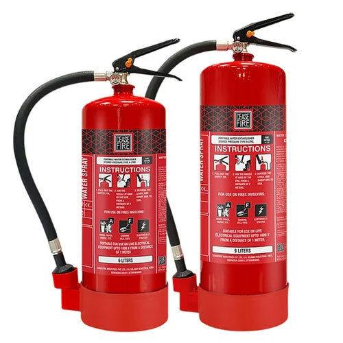 Water Portable Extinguishers - Color: Red