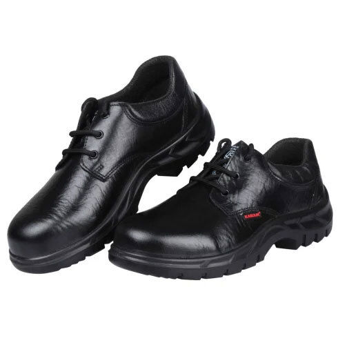 Lace Type Karam Leather Safety Shoe