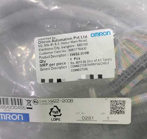 OMRON, CONNECTOR, XW2Z-200B