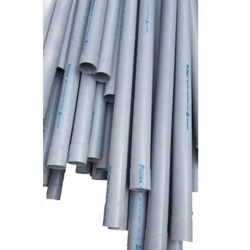 PVC Casing Pipe - 2 Inch Diameter, Grey Welded Design | Durable, Heavy-Duty Construction Component