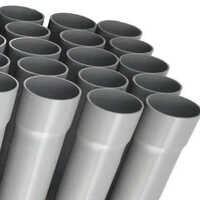 Pvc Conduit Pipes - Welded, 3 To 12 Inches Diameter | Grey Color, 3 Meters Length, Durable And Corrosion Resistant
