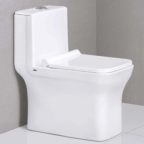 One Piece Toilet Seat - Color: White