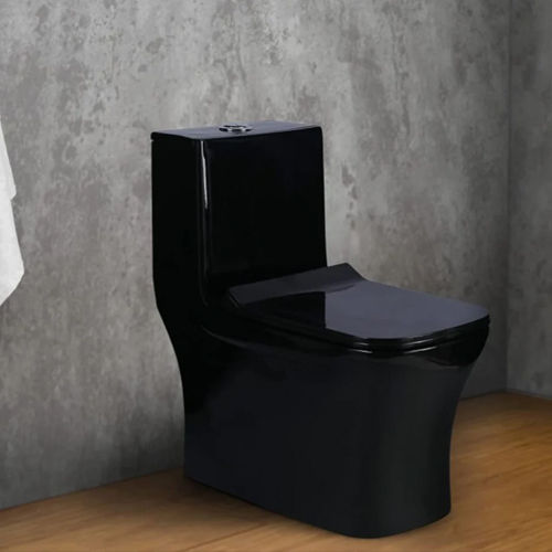 Wall Hung Toilet - Color: Black