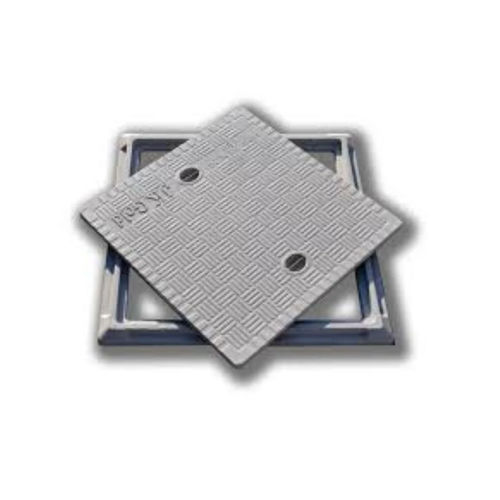 Frp Grey Square Manhole Cover - Application: Tank