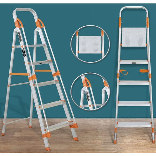 Aluminium Step Ladder For Home - Feature: Durable & Strong