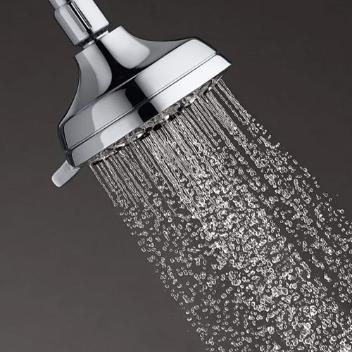 Ss Bathroom Overhead Shower - Color: Silver