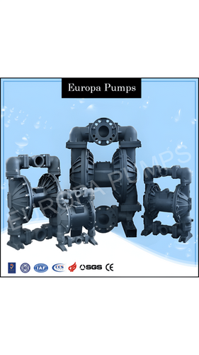 AODD - Corrosion-Resistant Materials | Dual Diaphragms, Self-Priming, Adjustable Flow Rate, Ideal for Aggressive Fluids, Compact Design