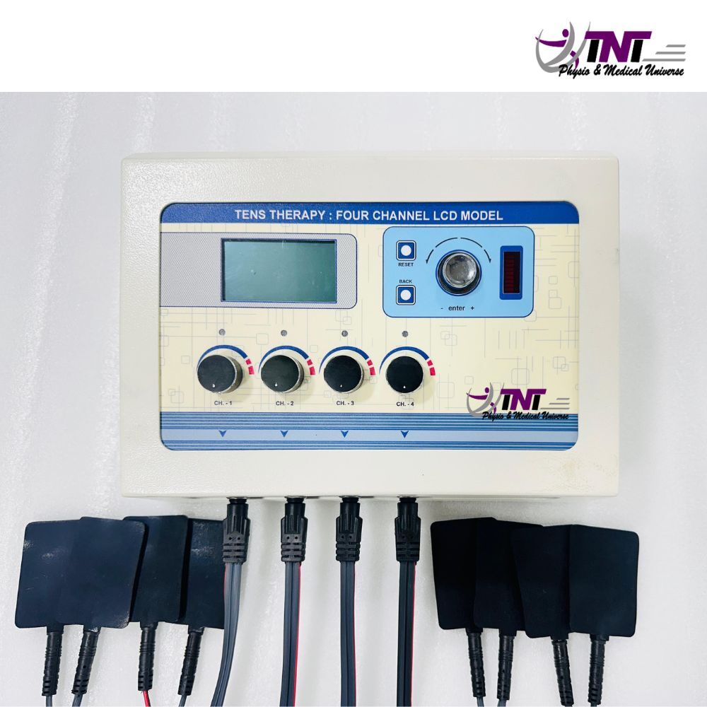 Tnt Tens Therapy 4ch Lcd Pre Programme - Age Group: Elders