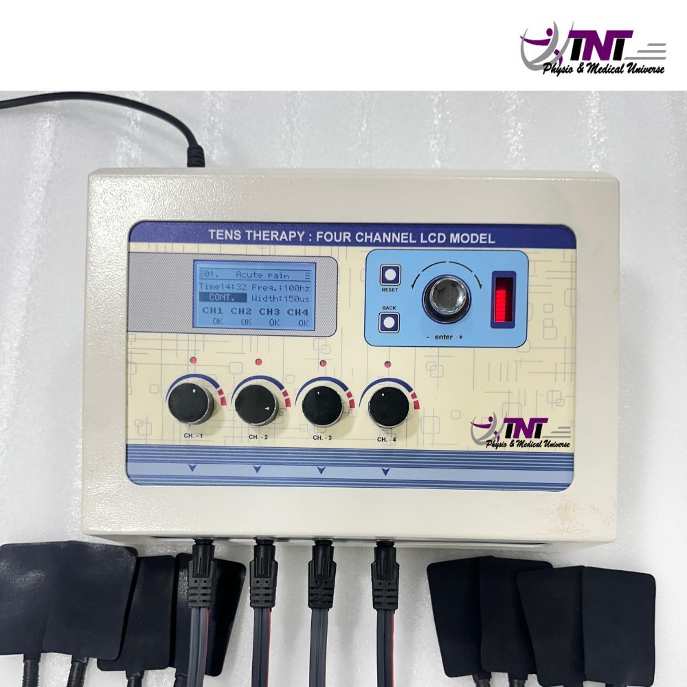 Tnt Tens Therapy 4ch Lcd Pre Programme - Age Group: Elders