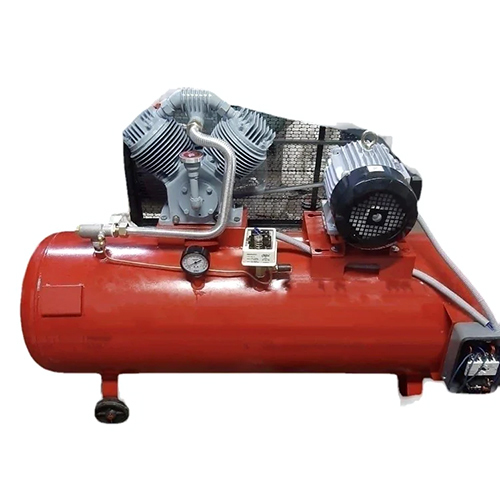 2 Hp Industrial Mini Air Compressor - Color: Brown