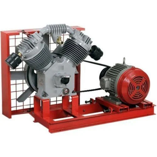 5 Hp Borewell Compressor - Color: Red