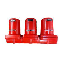 20 Cfm Industrial Mild Steel Air Line Filter - Color: Red