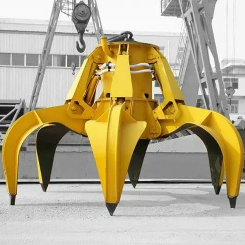 Hydraulic Scrap Grapple - Body Material: Stainless Steel