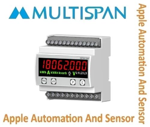 MFM-5M DIN RAIL Multispan Multifunction Meters