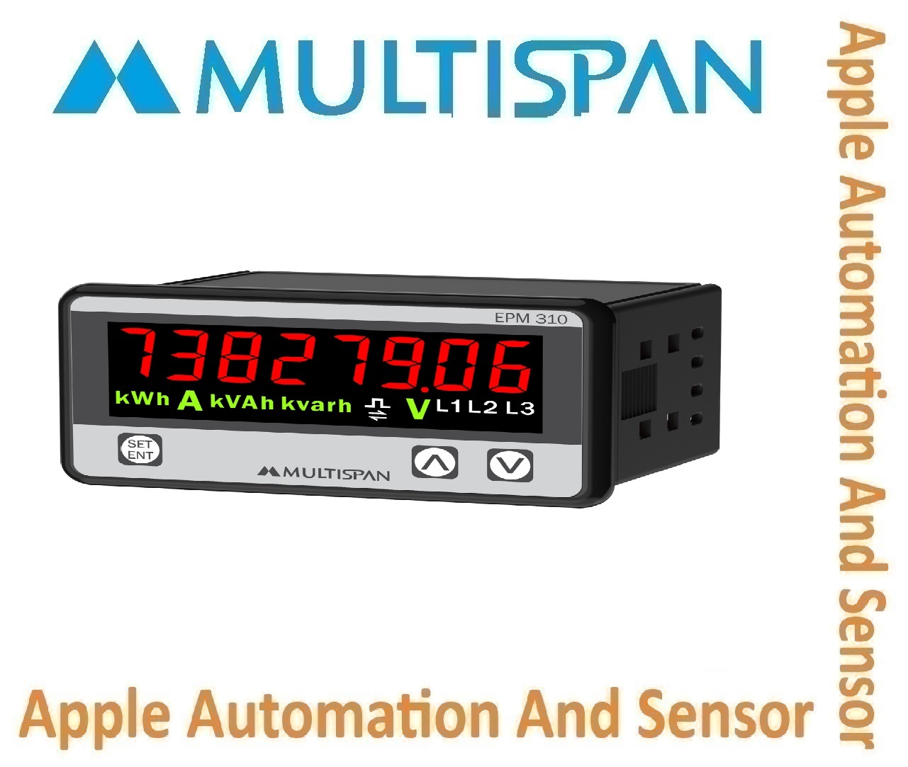 Mfm-5m Din Rail Multispan Multifunction Meters - Double Display, Universal Input, Pid Controller, Double Relay, 4+4 Digit Output