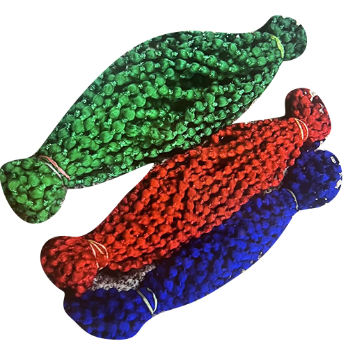 रंगीन कपास की लेस