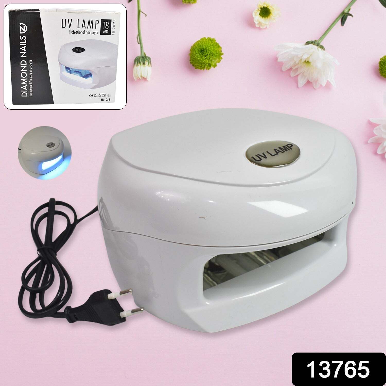 18W LED UV Lamp Nail Dryer Gel Nail Lamp Nail Polish Curing Lamps