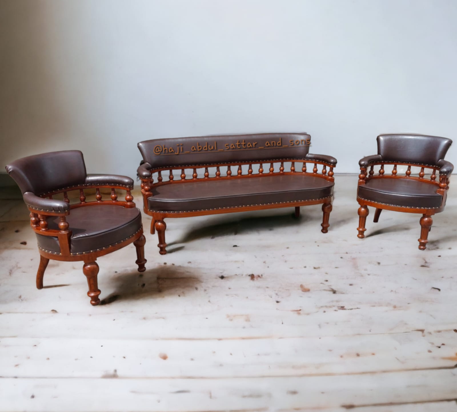 Wooden Designer Sofa Set