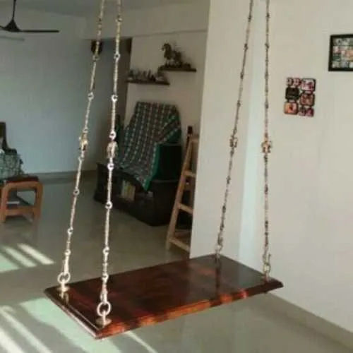 Wooden Plank Swing - Furniture Type: Home Furniture