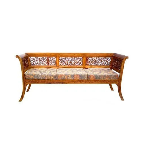 Antique Wooden Hand Carved Sofa Set