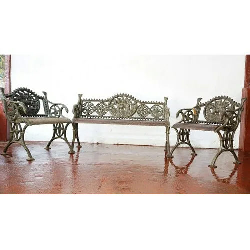 Antique Garden Furniture - Material: Wood