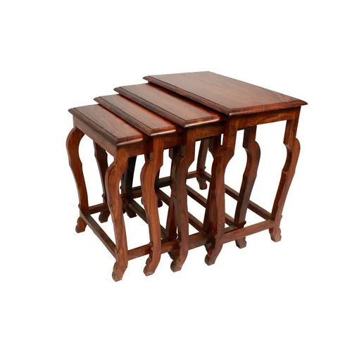 Wooden Set Of Four Table