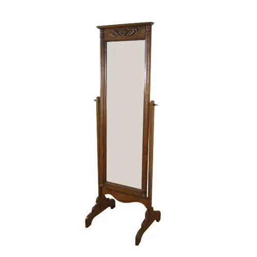 Antique Standing Mirror - Artwork: Handmade