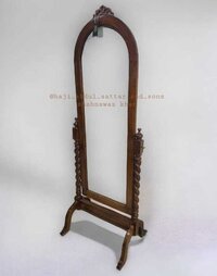 Antique Standing Mirror - Artwork: Handmade