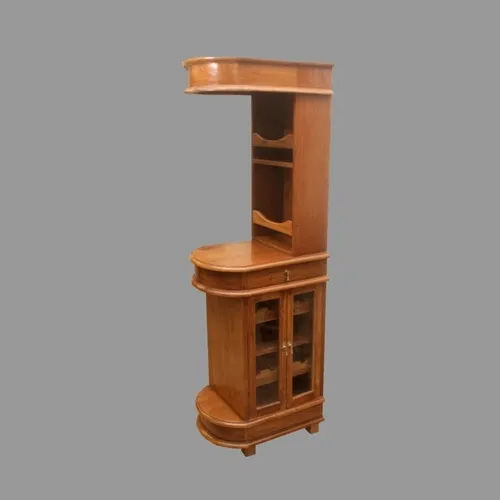 Teak Wood Wine Cabinet