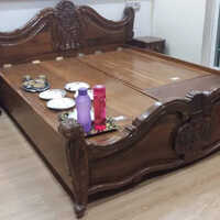 Antique Teakwood Bed