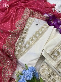 HEAVY FANCY PANT SUIT PAIR WITH DUPATTA SET