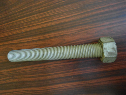Cadmium plated stud and nut