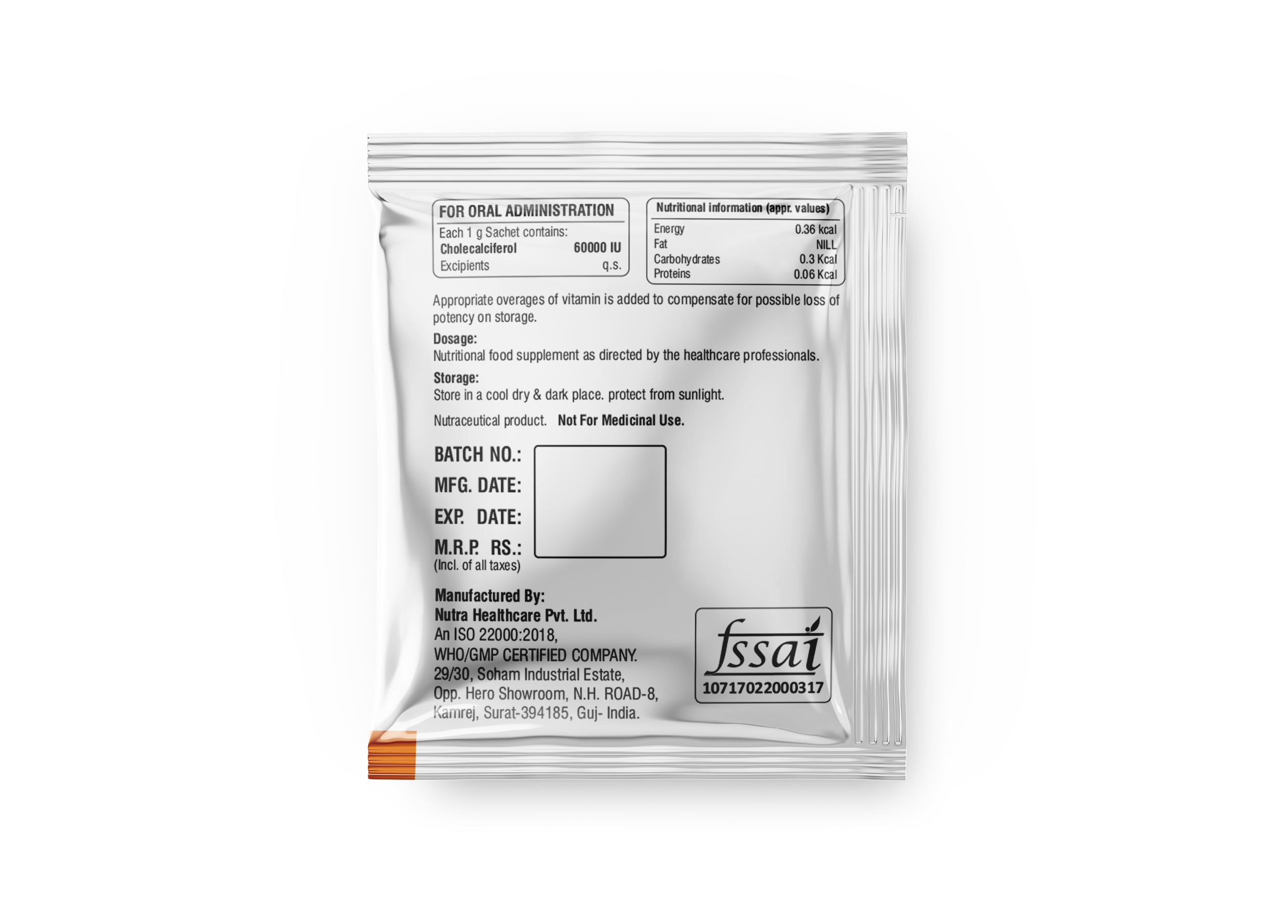 Zimical D3 Cholecalciferol Granules
