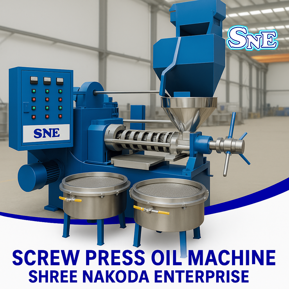 SUNFLOWER SCREW PRESS MACHINE