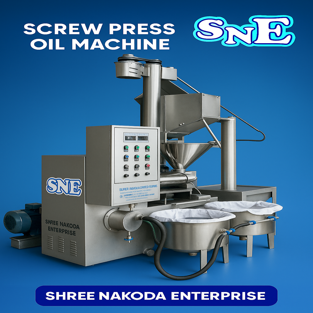 FLAX SEED OIL PRESS MACHINE 