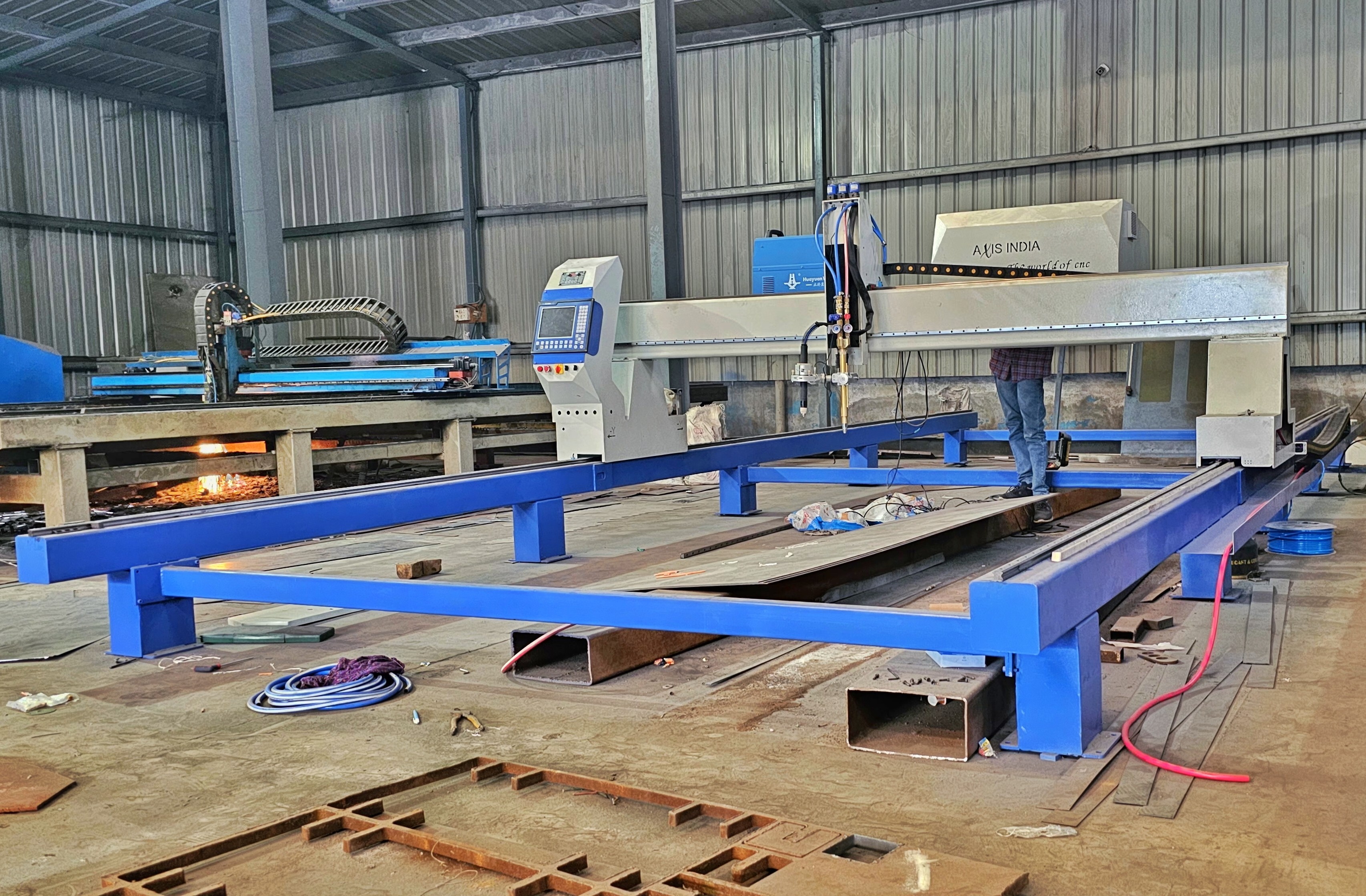 Automatic CNC Plasma Cutting Machine