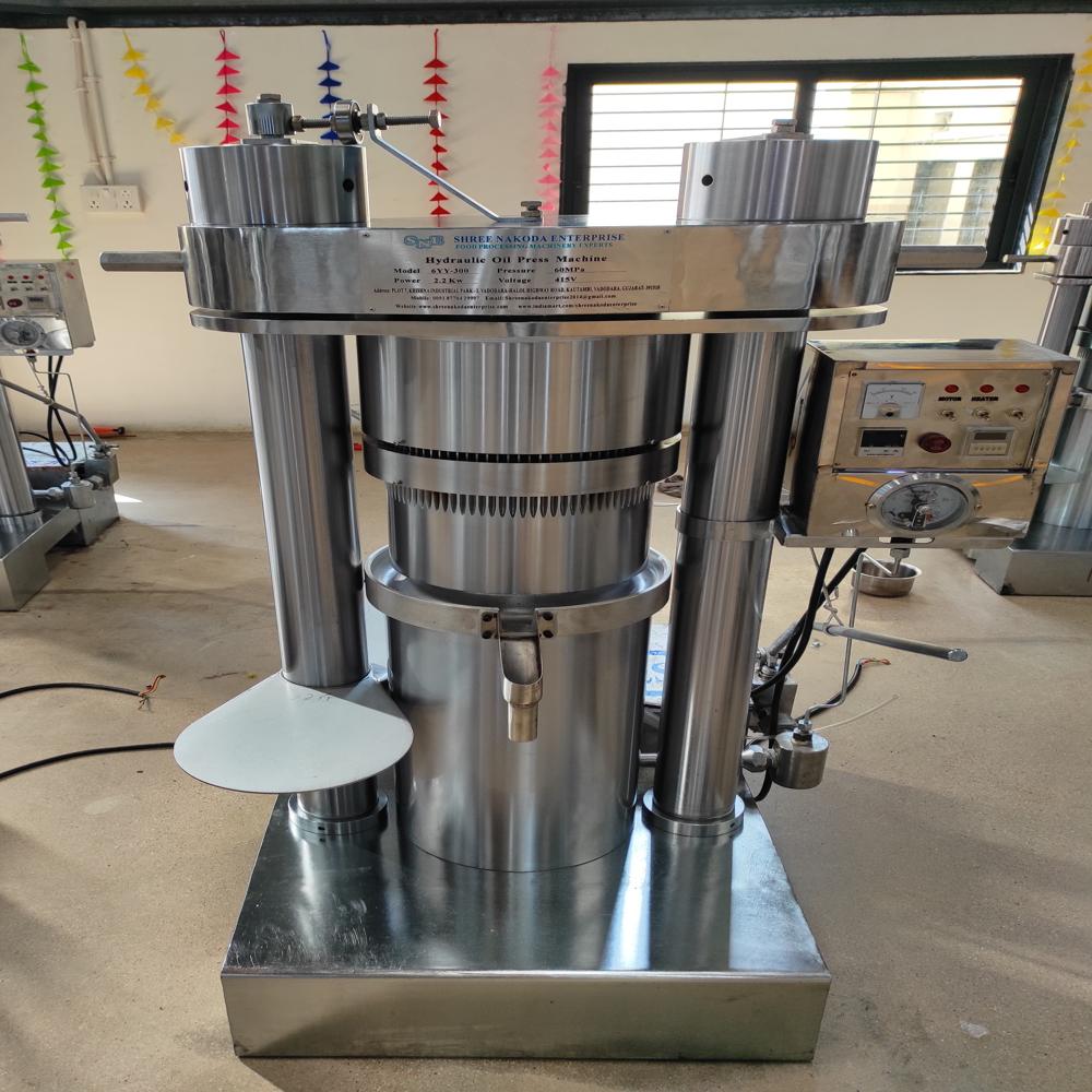 CLOVE SEED COLD PRESS OIL MACHINE