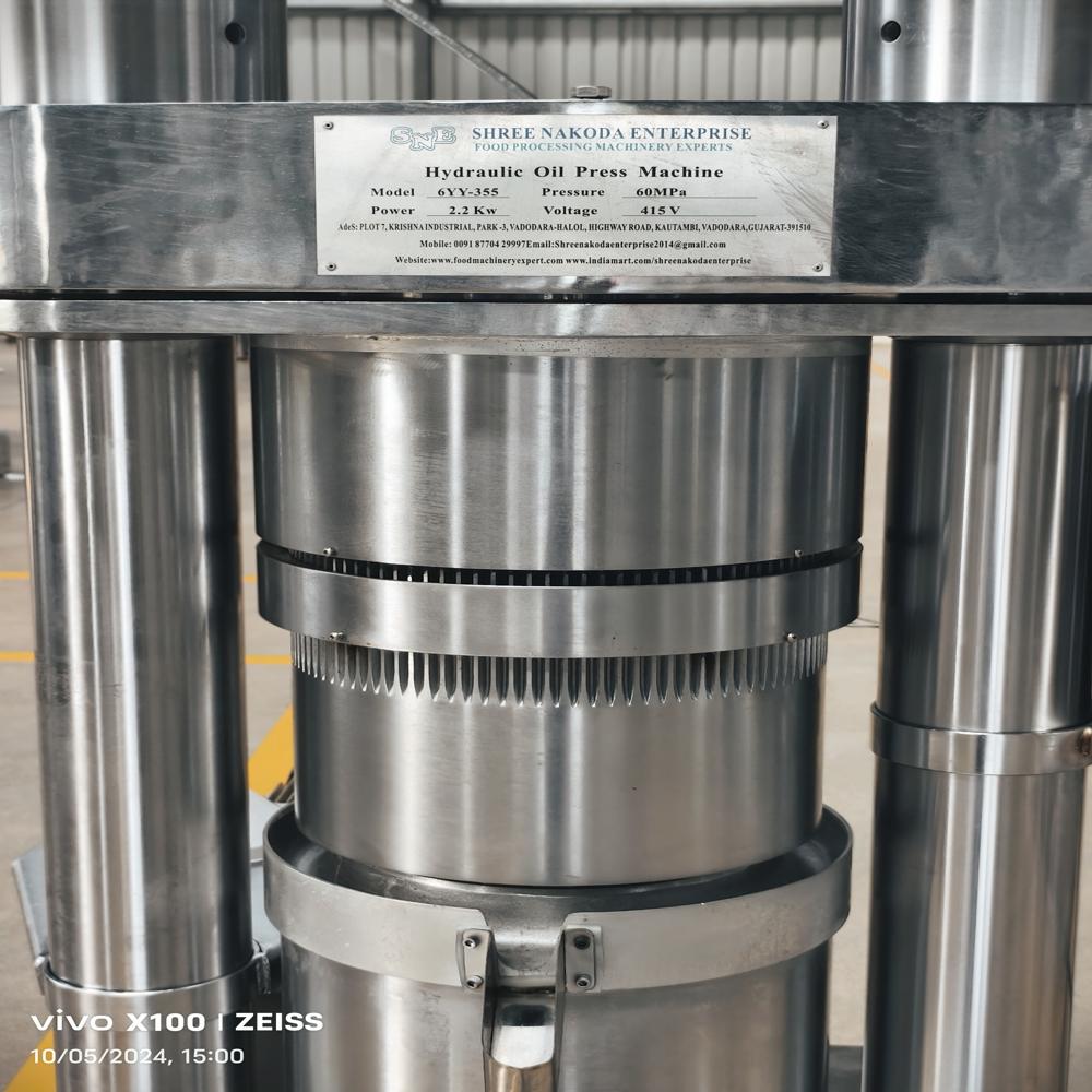 Mustard / Rapeseed / Sarso Cold Press Oil Machine - Automatic Grade: Automatic