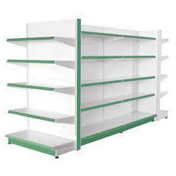 Supermarket Rack - Color: Green & White