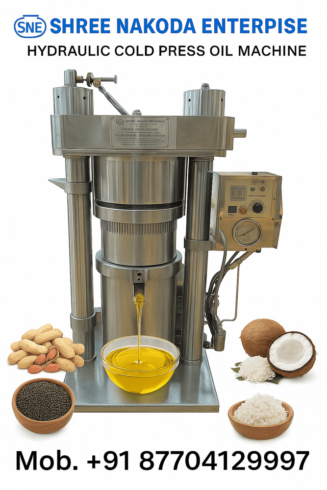 Sunflower Cold Press Oil Machine