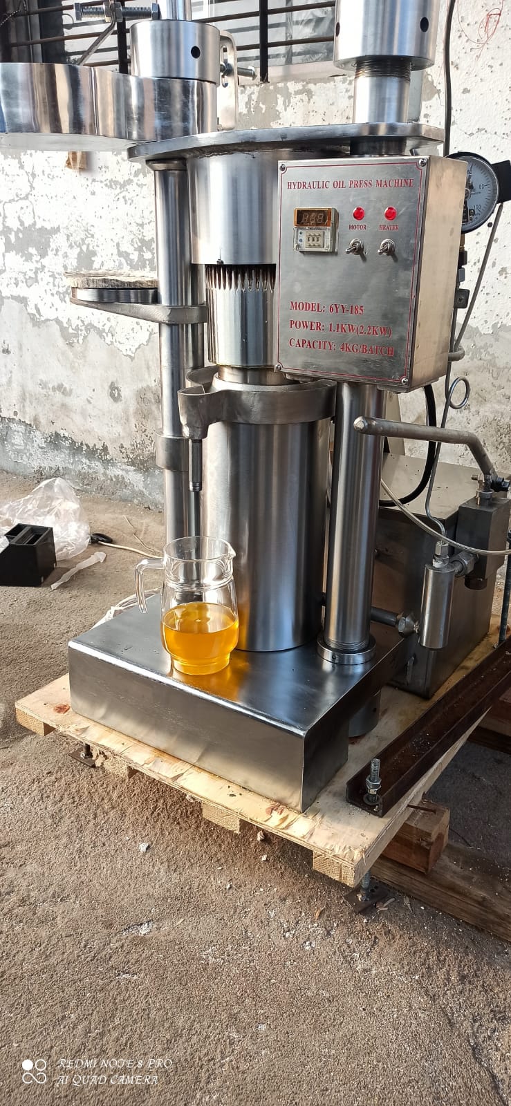 KARANJ  COLD PRESS OIL MACHINE