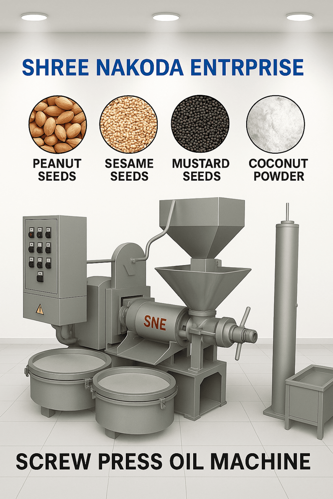 Mini Oil Press Expeller Machine - Automatic Grade: Automatic