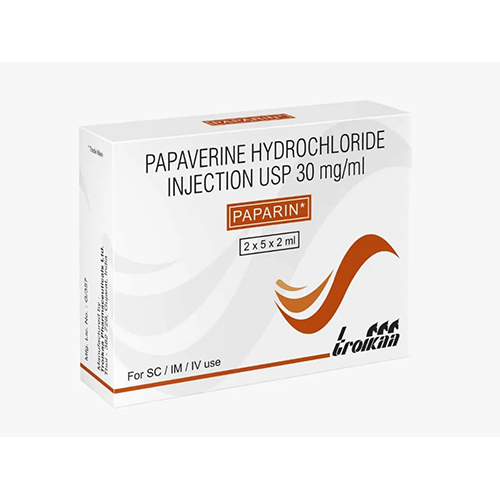 Paparin 2 Ml - Drug Type: Injection