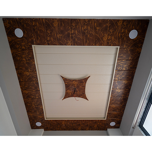 Designer False Ceiling - Color: Brown