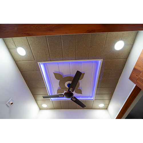 Fancy False Ceiling - Color: Brown