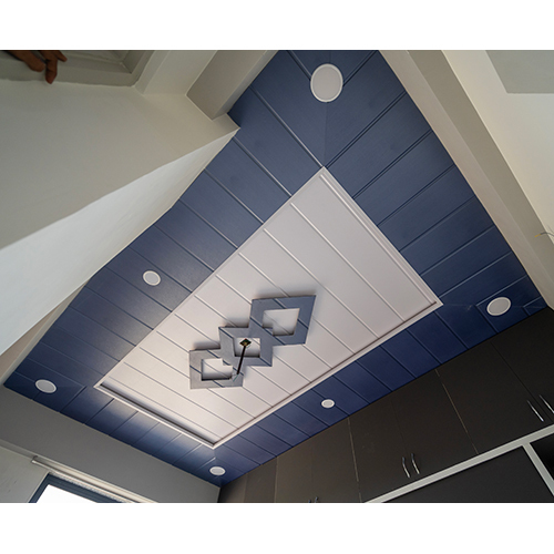 Modern False Ceiling - Color: Brown