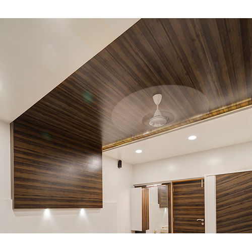 Upvc Fancy False Ceiling - Color: Brown